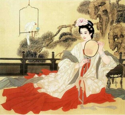 观画家赵健敦煌画像——古意未颓画飞天 心灯长映月牙泉