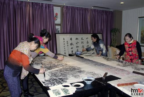 ������ӢŮ���黭Ժ�����������ɽˮ������Բ�����