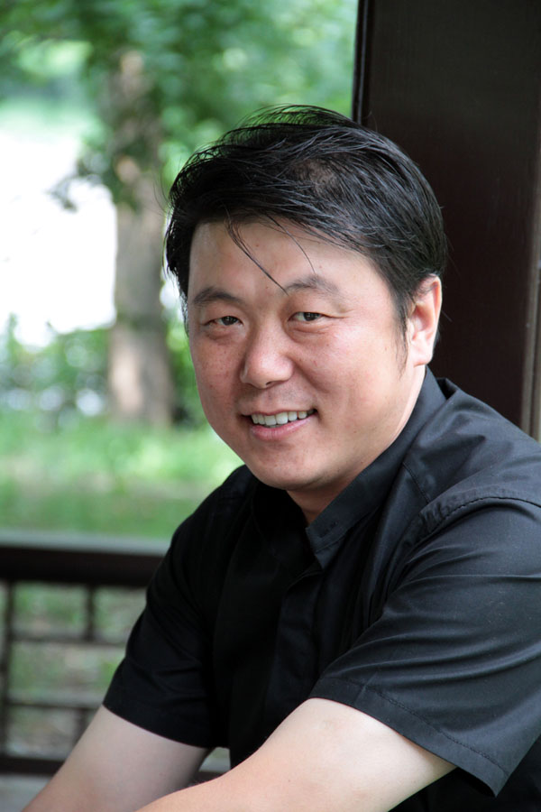 中国山水画家张永乾