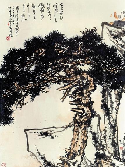 略谈潘天寿先生艺术创作及写生观(组图)
