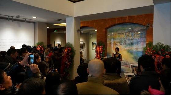 �����ִ�ˮī��Ʒչ�Ϻ���Ļ�������ӻ���