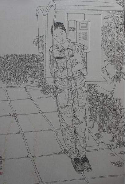 中美协会员黄梦媛受聘成为大道画院特聘画家