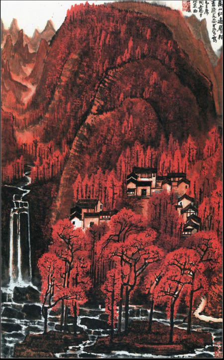 家属收藏《万山红遍》