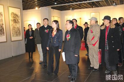 100余幅作品亮相山东滕州“岁寒四友”书画作品展