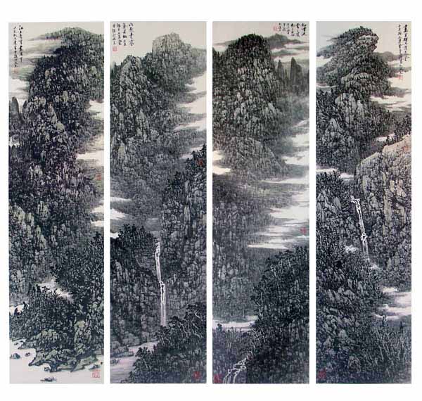 江山如画48X180CMX4 2007年