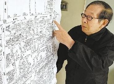 83岁老人花23年时间画下北京老胡同