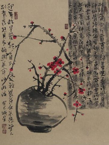 赏画识人--品刘域星作品有感