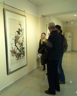 �λ������󵱴�����ˮī��������չ�����Ļ