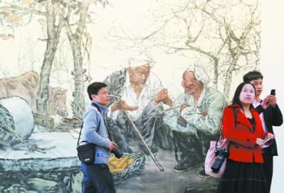 浙江省中国画作品展中国国家画院美术馆开幕