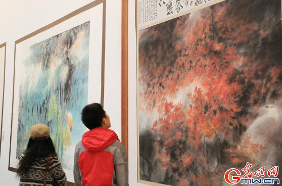 浙江省中国画作品展中国国家画院美术馆开幕