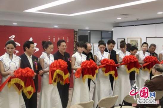 ˮī���� ���������黭ʮ��չ������Ļ