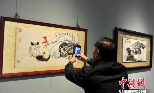 ɽ������չ��93���Ŵ�ǧ��Ʒ�黭����ͼ��