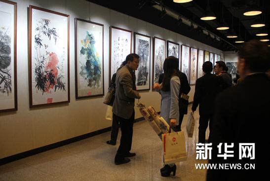 艺术与财富·中国当代书画名家作品展在京开幕