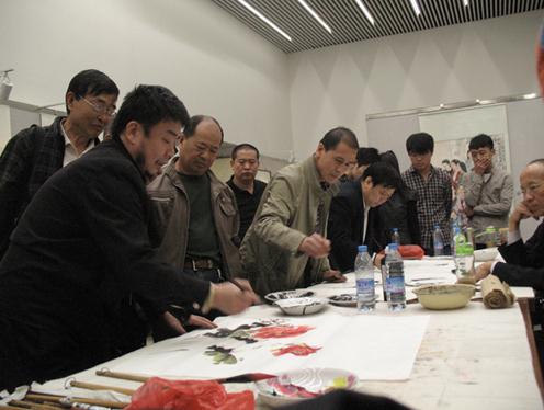 ���ְҵ��ѧ�����黭չ���ͼ�����Ļ