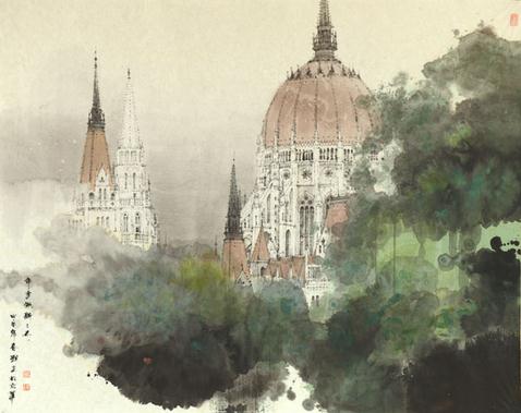 ����ˮī������չ�������й�ɽˮ������һ��ò