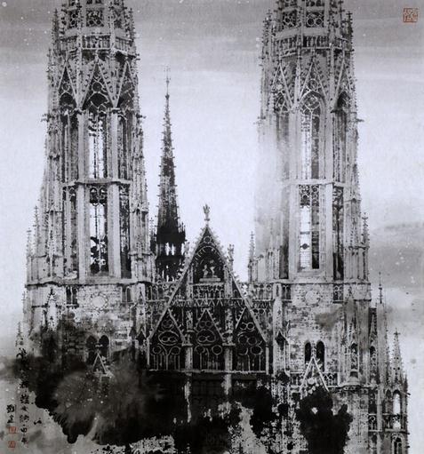 ����ˮī������չ�������й�ɽˮ������һ��ò