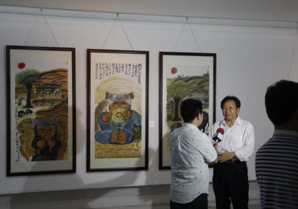 ����Ԫ���������黭Ѳչ�Ĵ�����ѧԺ