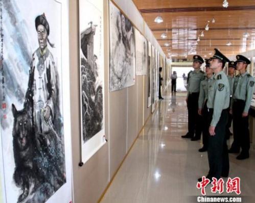 ɽ�������ٰ�������ս��120�����黭չ