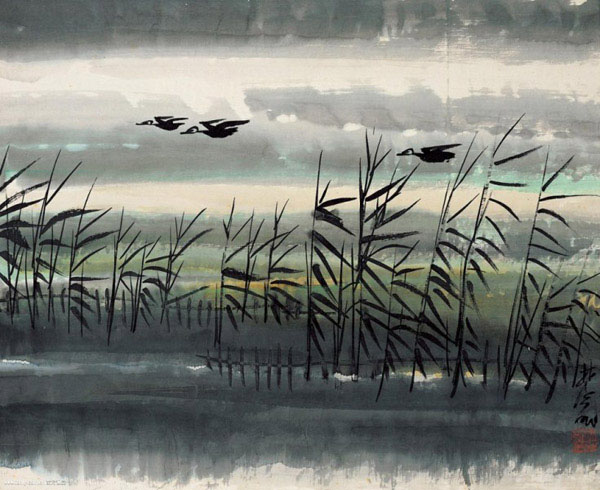 林风眠先生作品欣赏(中国山水画艺术网)