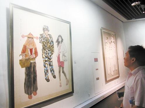 ��һ���黭��Ʒչ���������ݿ�չ