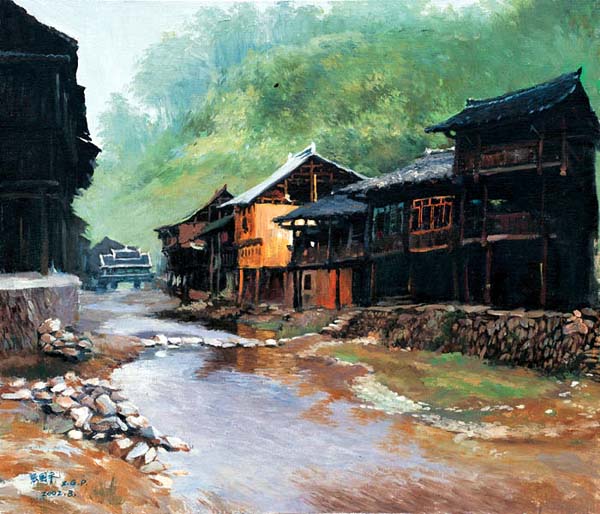 图片版权归原作者所有 峡江雪山的守护者-记四川美协副主席著名画家张国平-图片版权归原作者所有