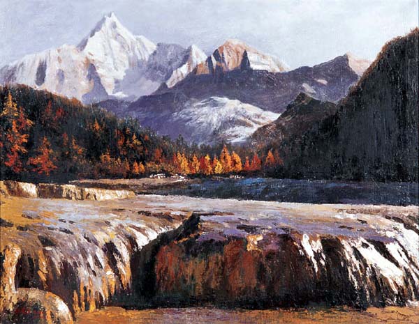 峡江雪山的守护者-记四川美协副主席著名画家张国平