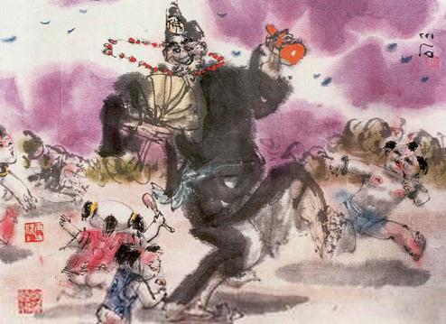 傅抱石之子傅小石作品选登