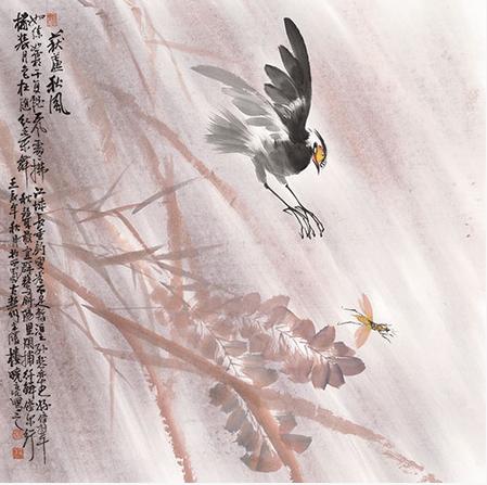 绚烂光洁的花鸟世界——略述杨晓亮的花鸟画创作