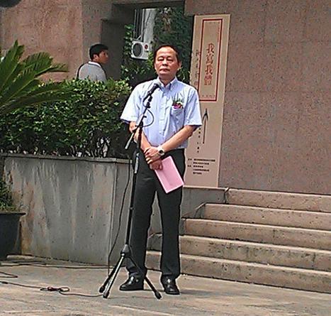 “我写我体——山阴朱非书法展”在常熟博物馆开幕