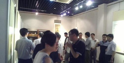 “我写我体——山阴朱非书法展”在常熟博物馆开幕