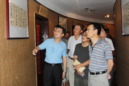 王昌军书法展在山东薛城举行
