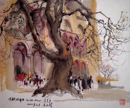 �����޻滭���鷨����������չ�������й�������