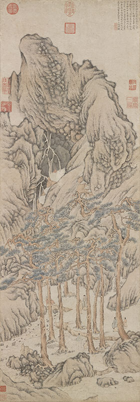 台北故宫馆藏明文徵明山水画作品赏析(组图)
