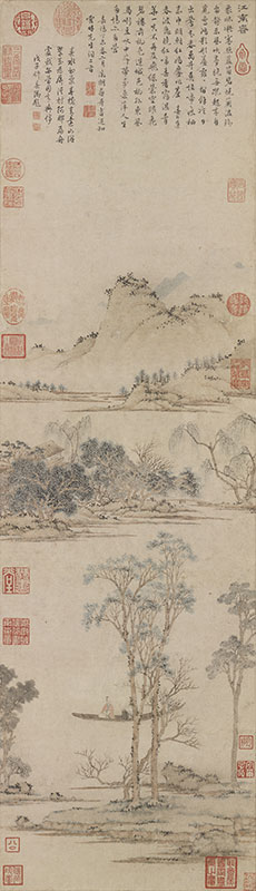 台北故宫馆藏明文徵明山水画作品赏析(组图)
