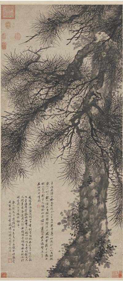 台北故宫馆藏明沈周山水画作品赏析(组图)