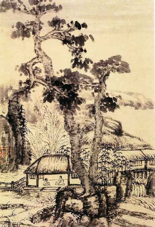 元代山水画四大家艺术成就: 一,元四家,或元四大家,是指元代山水