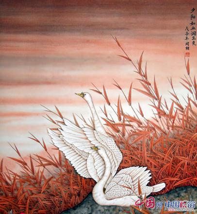 以形写神紫气东来:天津著名画家赵同相水墨读释