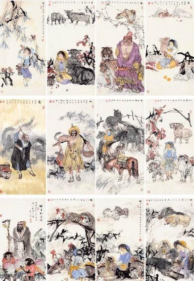 �����������黭��Ʒ��������־ѧʮ����Ф��Ʒ������