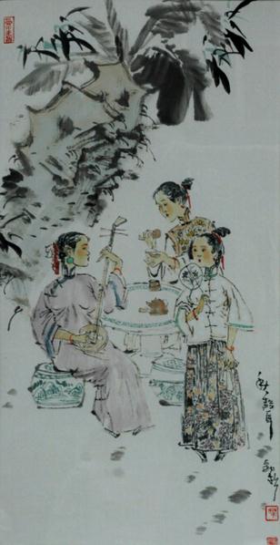 张劲松作品欣赏:植根于传统 广采博学