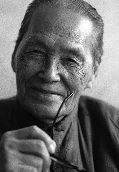 民国画家80年代珍贵留影:瞬间定格真性情
