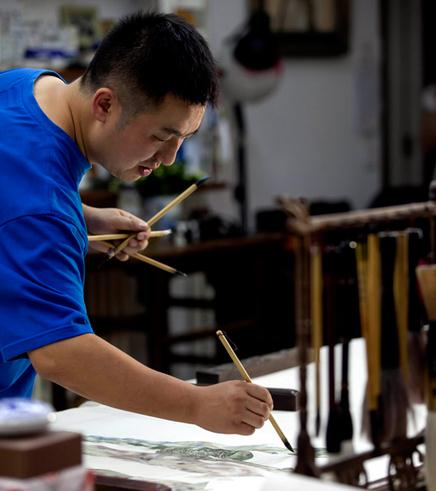 中正和美·付爱民中国画作品巡展山东威海