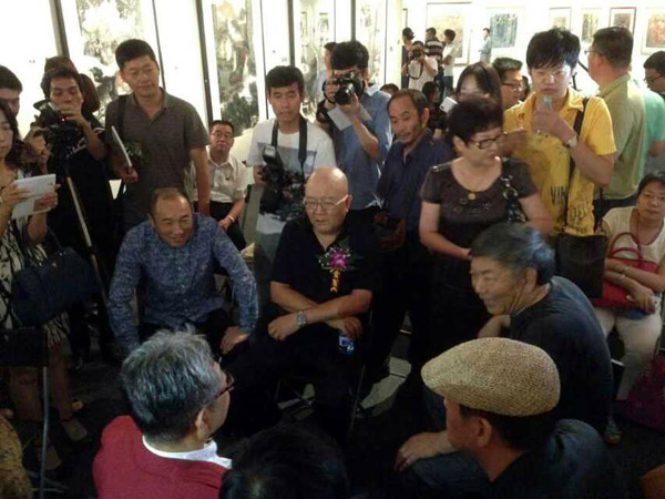 ������ǰ��.�й�ɽˮ����ʮ���������չ�ھ���Ļ