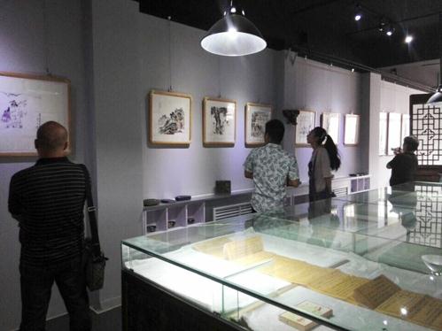 ̫ԭ���뻭�ݾٰ조�յ�ʦ�硪������ʽ���ʫ�黭ӡСƷչ��