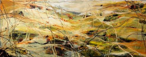 Ҷ��ǧ��Ʒ ����ϵ��֮һ �����ͻ� 170X430cm 2013��