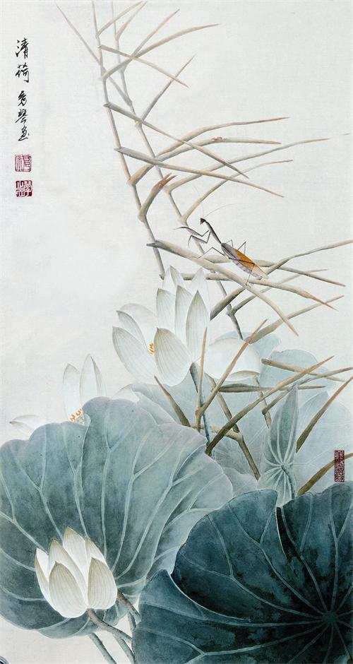 一枝一叶总关情——祝秀琴的花鸟画