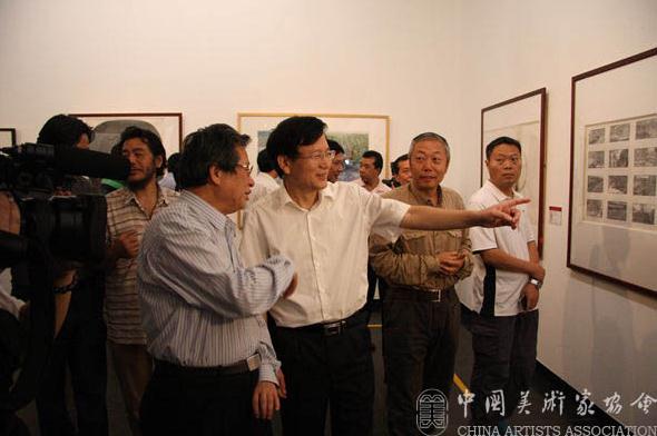 ��ʮ����ȫ��������Ʒչ���滭��Ʒչ�ڹ㶫������¡�ؿ�Ļ