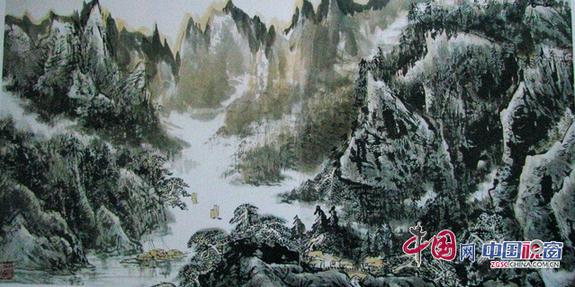 疏密浓淡写万山——记著名山水画家王连仲