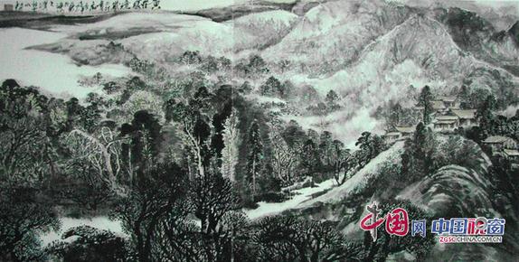 疏密浓淡写万山——记著名山水画家王连仲