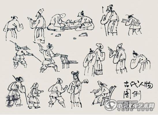 跟解金峰老师学画山水画(二)——山水画的点景