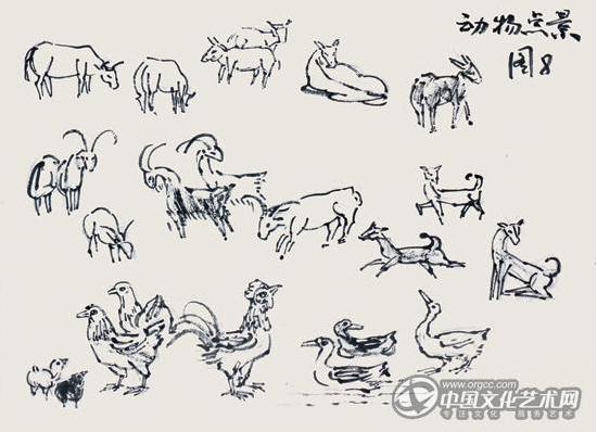 跟解金峰老师学画山水画(二)——山水画的点景